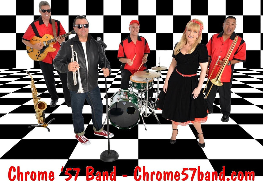 www.chrome57band.com, Chrome '57 band, 1950's band Tampa, oldies band Tampa, 50s Band Tampa, fifties band Tampa